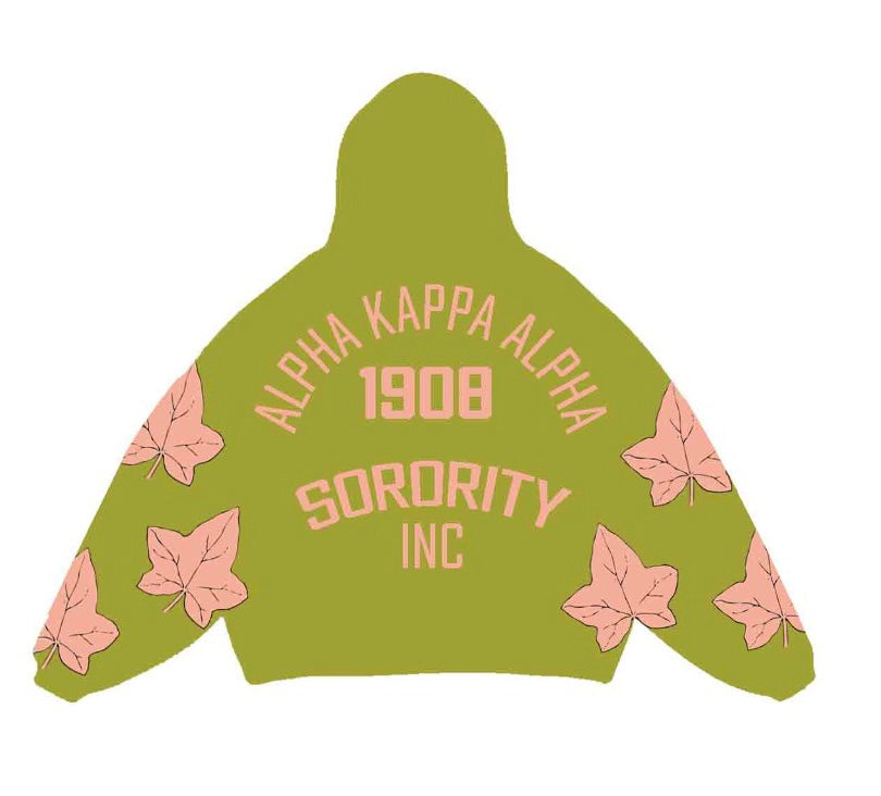 ALPHA KAPPA ALPHA OVERSIZED SCRAMBLE HOODIE |