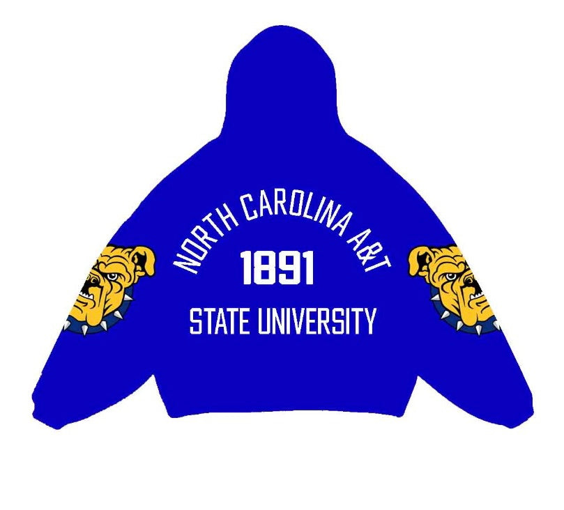 NORTH CAROLINA A&T STATE UNIVERSITY LOGO HOODIE