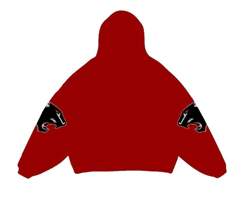 CLARK ATLANTA UNIVERSITY OVERSIZED LOGO HOODIE