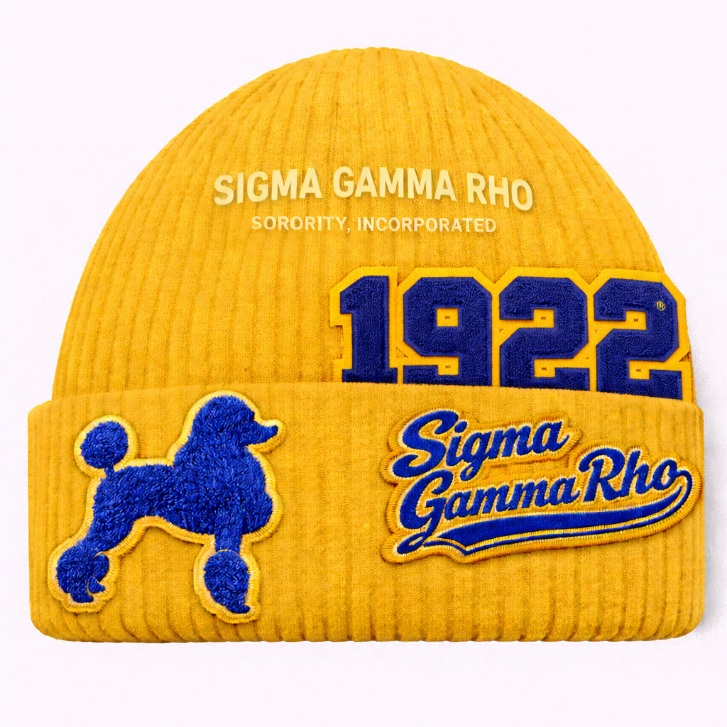 Sigma Gamma Rho - Patch Beanie (Pre-Order)