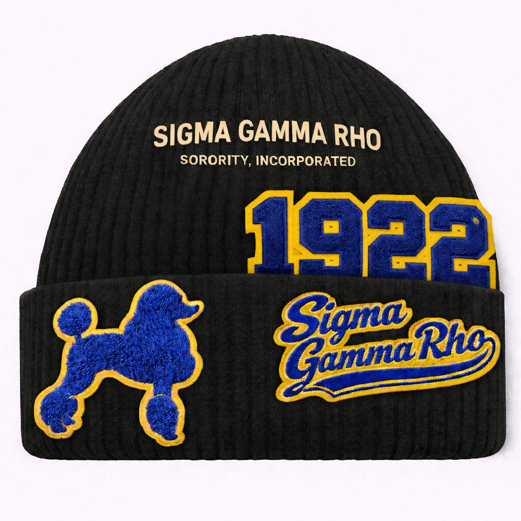 Sigma Gamma Rho - Patch Beanie (Pre-Order)
