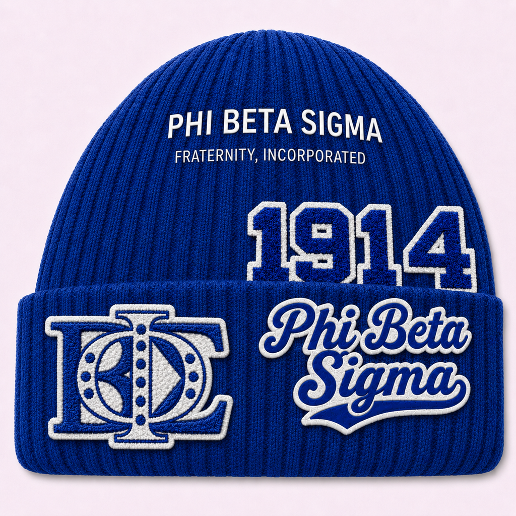 Phi Beta Sigma - Patch Beanie (Pre-Order)