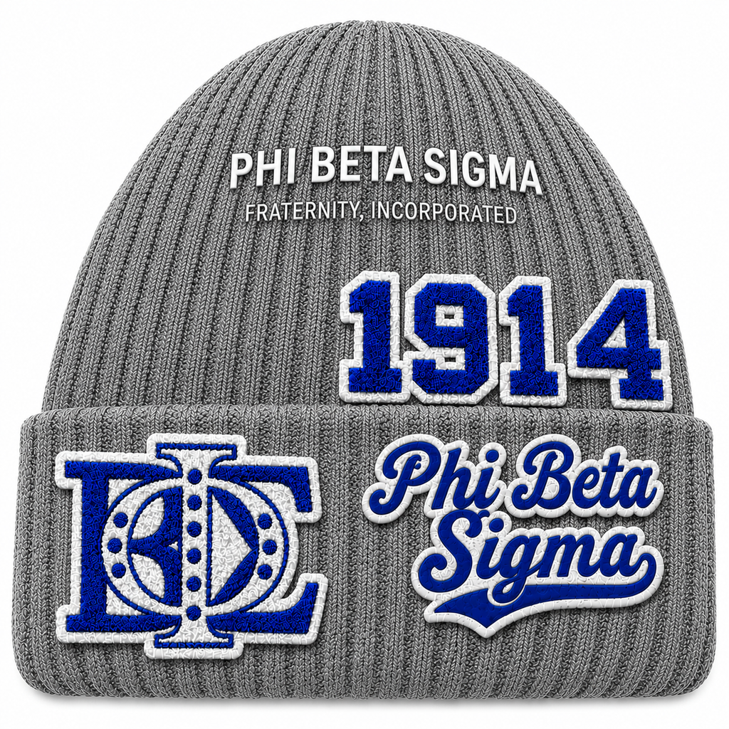 Phi Beta Sigma - Patch Beanie (Pre-Order)