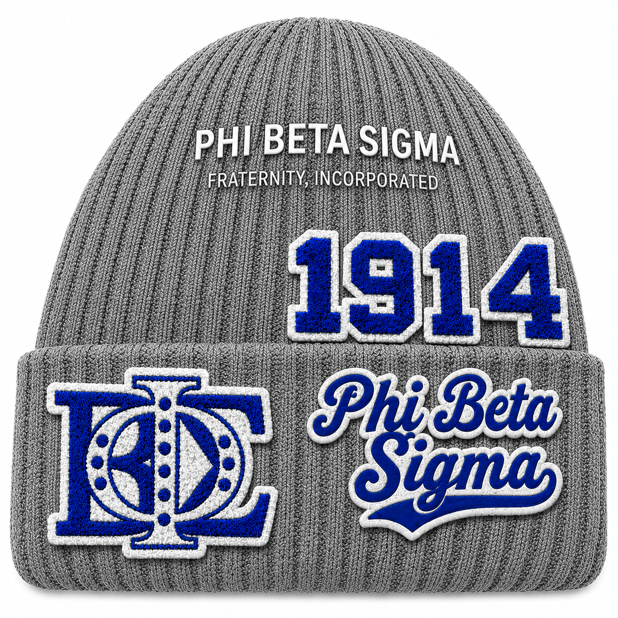 Phi Beta Sigma - Patch Beanie (Pre-Order)