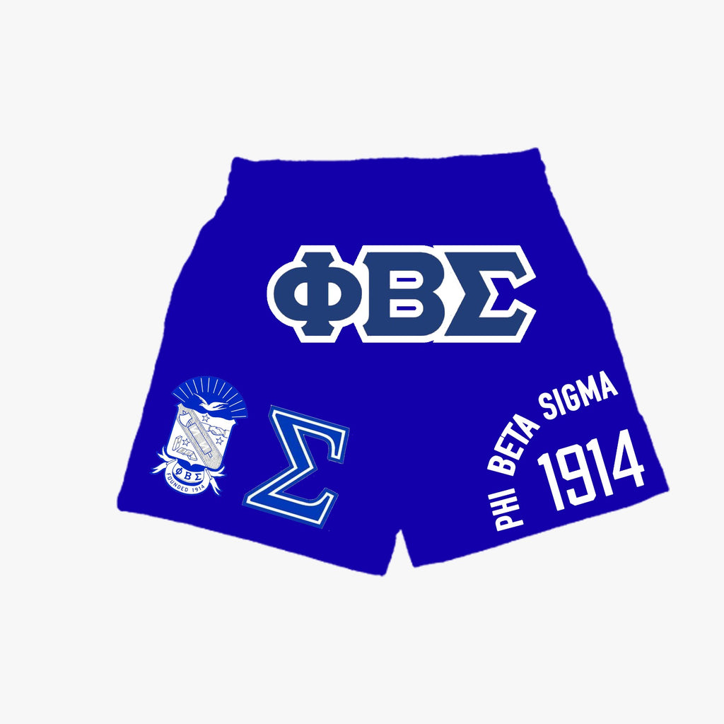 PHI BETA SIGMA MULTI LOGO MESH SHORT
