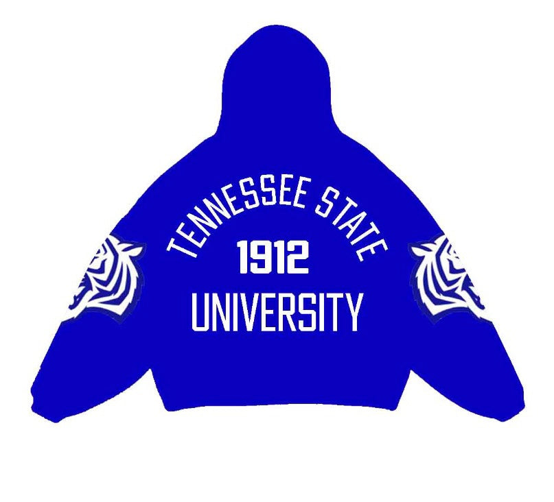 TENNESSEE STATE UNIVERSITY OVERSIZED LOGO HOODIE