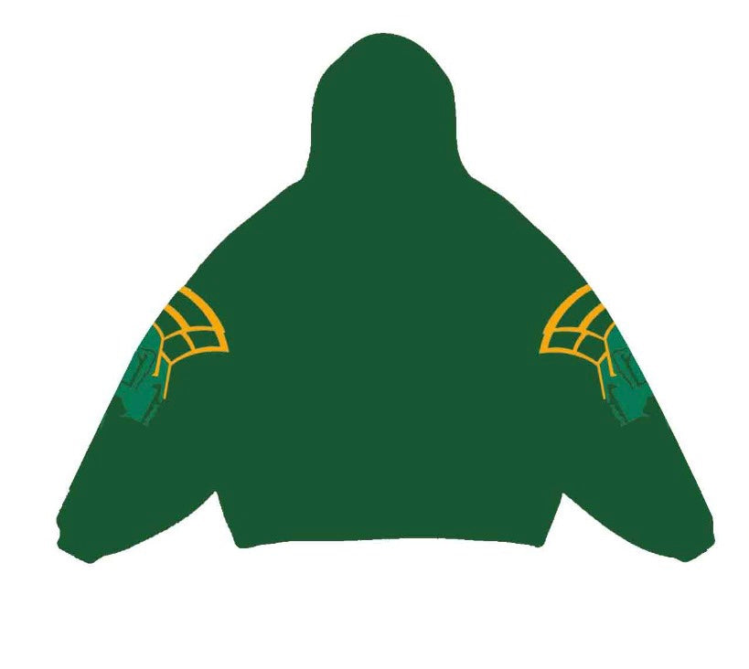NORFOLK STATE UNIVERSITY OVERSIZED LOGO HOODIE