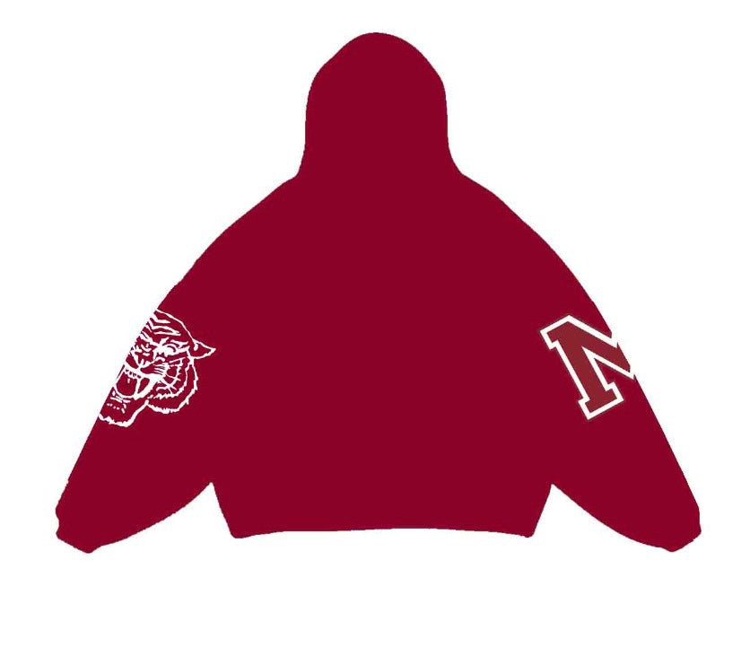 MOREHOUSE COLLEGE OVERSIZED LOGO HOODIE